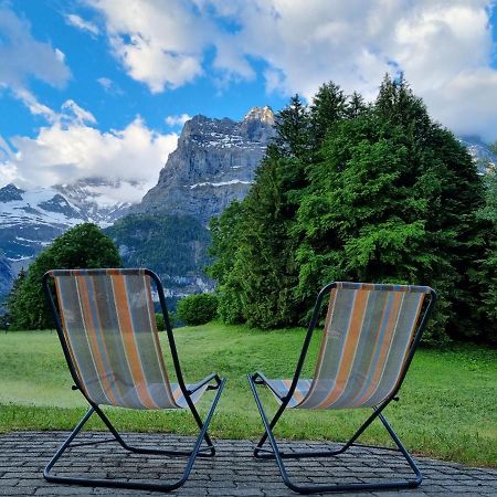 Mom - Alpine Boutique Apartments, Grindelwald Gletscher, Eiger View Terrace Studio Zewnętrze zdjęcie
