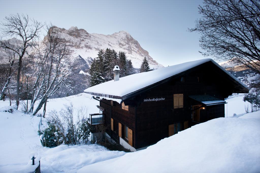 Mom - Alpine Boutique Apartments, Grindelwald Gletscher, Eiger View Terrace Studio Pokój zdjęcie