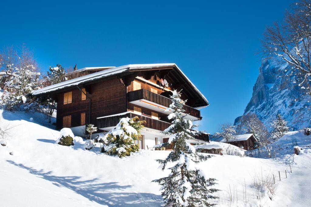 Mom - Alpine Boutique Apartments, Grindelwald Gletscher, Eiger View Terrace Studio Pokój zdjęcie